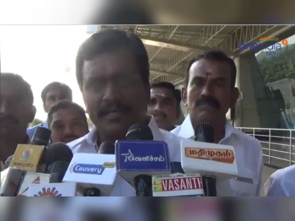 TV Dinakaran will participate in the MGR century ceremony if he invited: Thanga tamilselvan