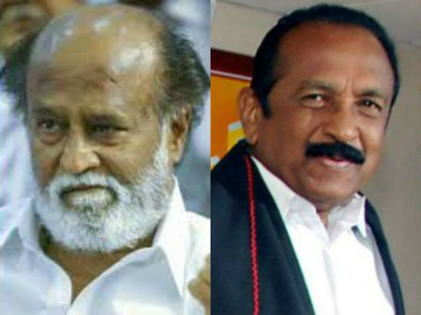 ரஜினி, வைகோ 