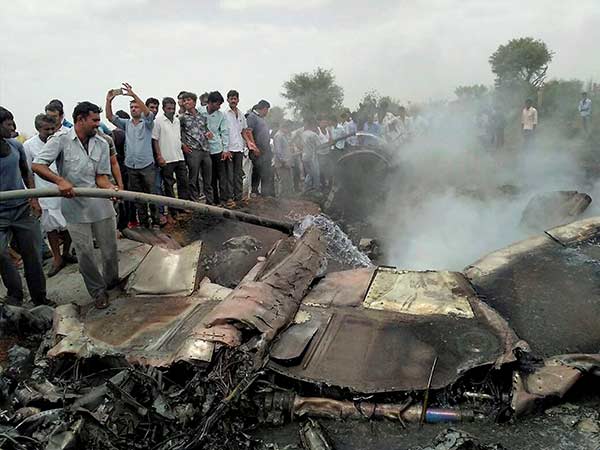 IAF's fighter jet crash lands in Jodhpur at Rajasthan