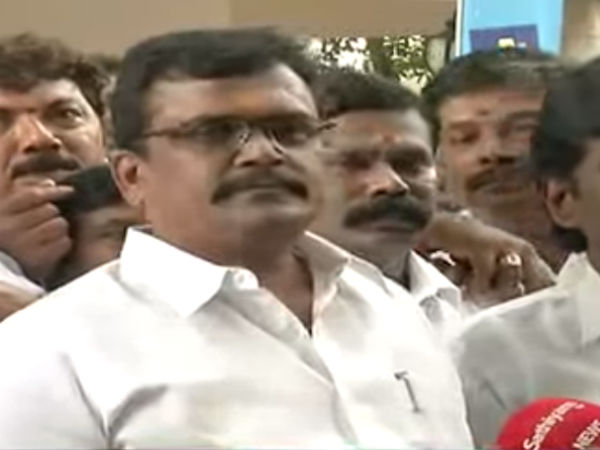 ஒப்புக் கொண்ட தங்க தமிழ்செல்வன் 