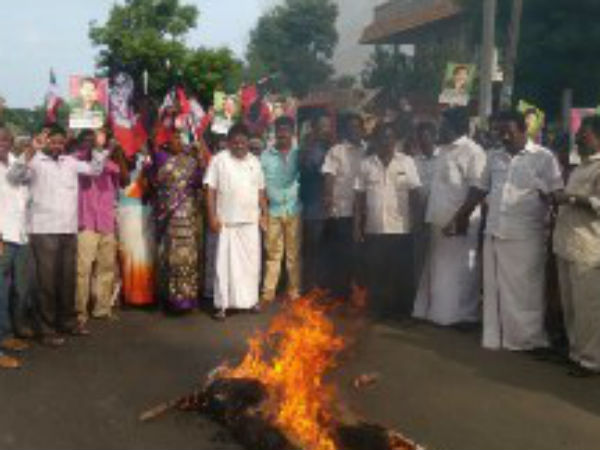 விஜயாஸ்கர் ஆதரவார்கள் கொதிப்பு விஜயாஸ்கர் ஆதரவார்கள் கொதிப்பு