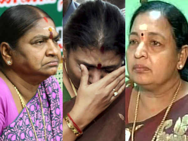 சசிகலாவை சுற்றி வந்த தாய்க்குலங்கள் 