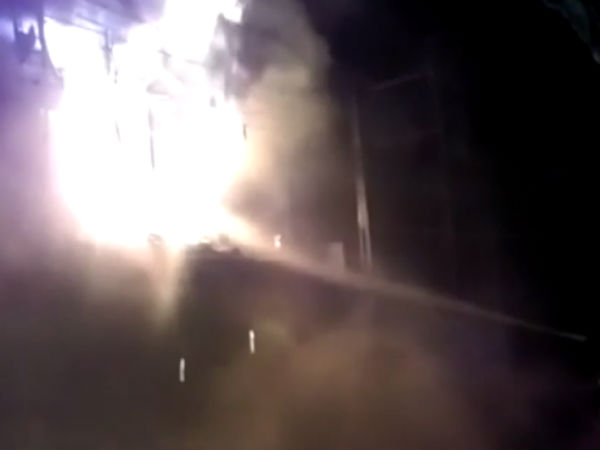 Chittoor multi storied cloth shop fire accident 