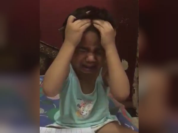 Heart wrenching video of child goes viral in Social Media Heart wrenching video of child goes viral in Social Media