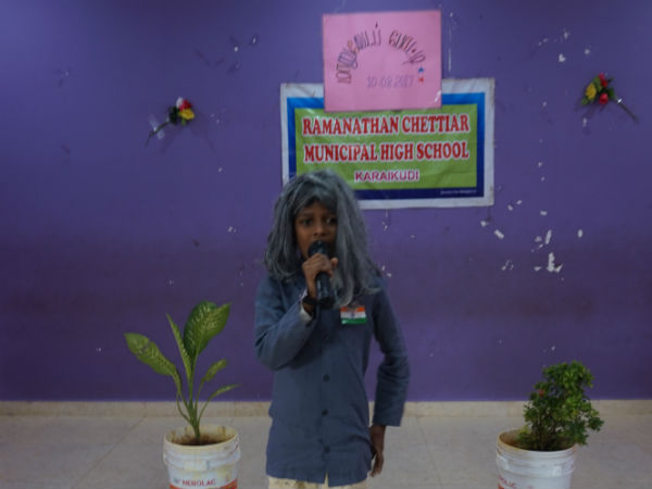 Maaruveda Potti in Karaikudi school 