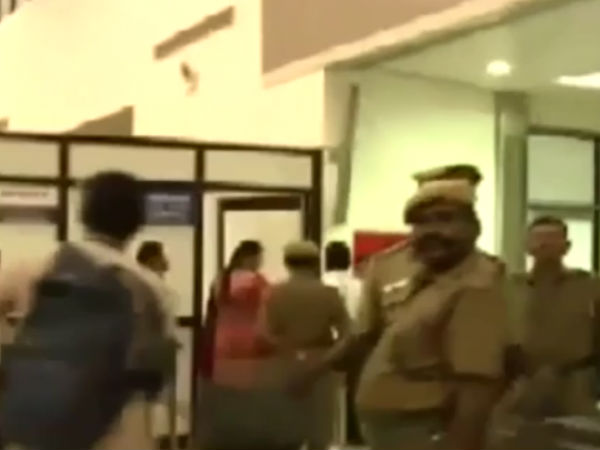 In Madurai airport customs officials seized cocaine form a traveler 