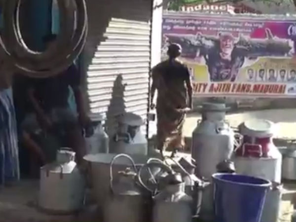  Milk vendors using wrong measurement cups in Madurai. 