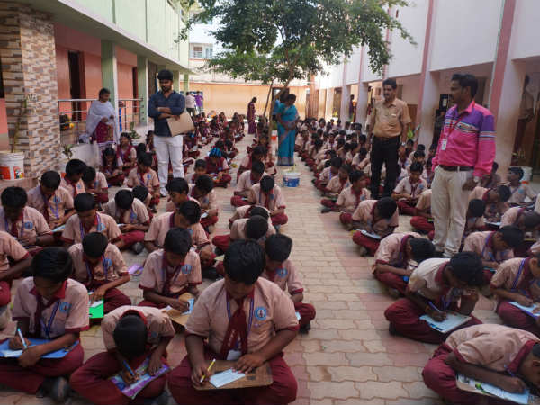National letter writing competition held in Karaikudi National letter writing competition held in Karaikudi