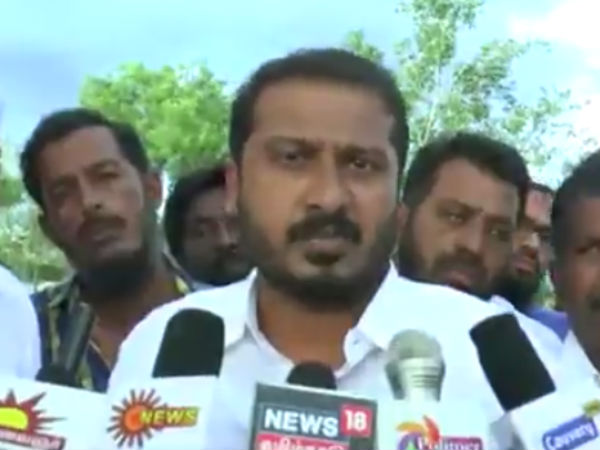 Thamimun Ansari MLA slammed BJP in Admk faction issue. 