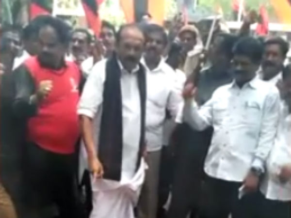  Mdmk general secretary Vaiko arrested in Chennai 