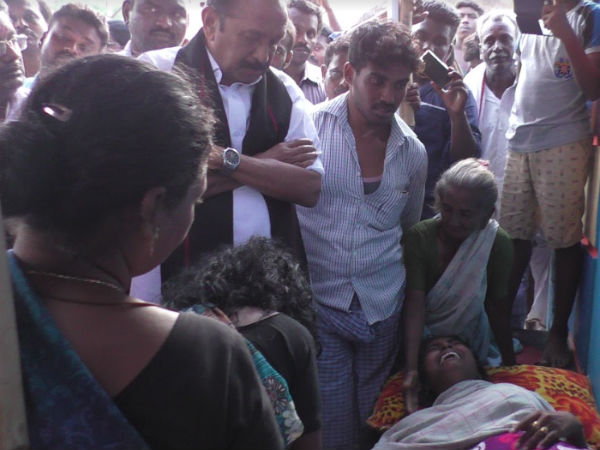 Vaiko pay tribute to army man Ilayaraja 