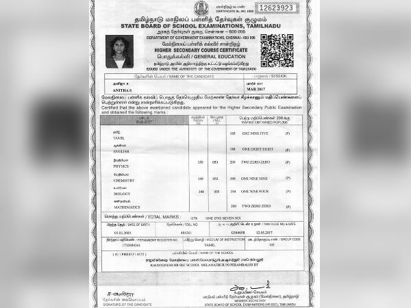 ப்ளஸ் டூவில் 1176 