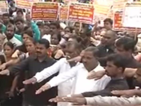 நாம் தமிழர் கட்சியனர் அஞ்சலி 