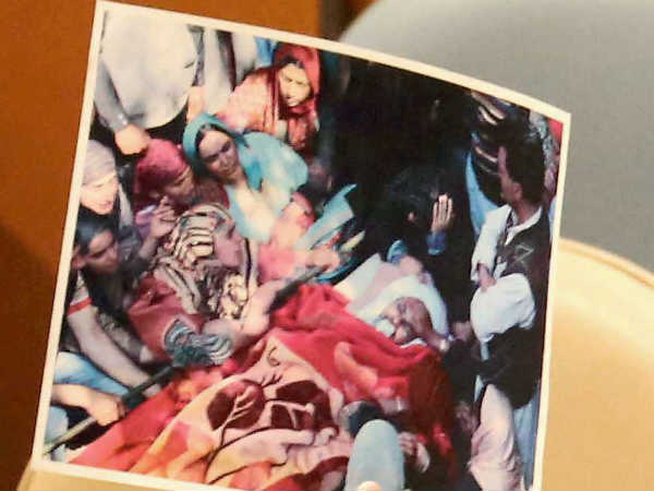 காஸாவை சேர்ந்த பெண் 