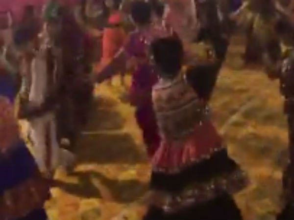 சென்னையில் தாண்டியா நடனம்