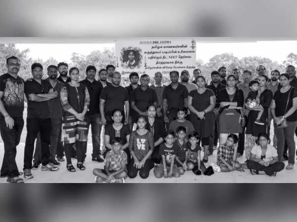 Condelence meeting for Anitha in Orlando, America 