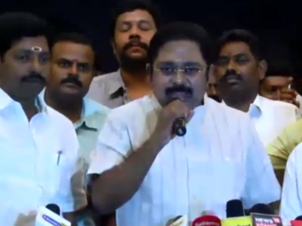 TTV Dinakaran scolded and criticized CM Edappadi Palanisamy to the extend