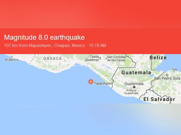 Very strong quake hits Mexico 