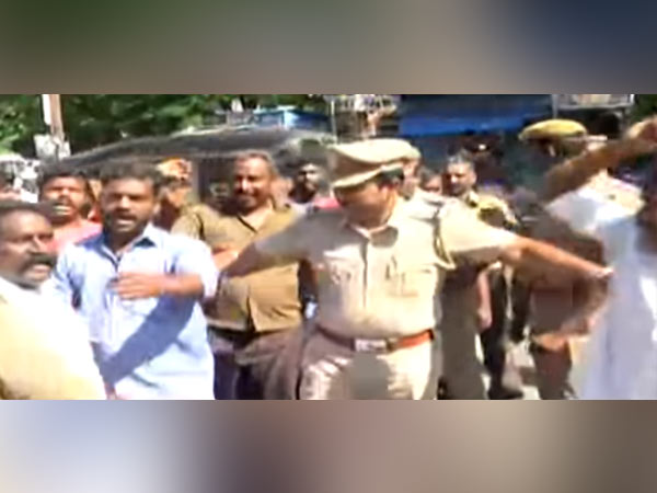  Viduthalai siruthaigal and Students federation conducting protests at Madurai 
