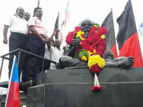 Periyar's birthday politicians paid respect Periyar's birthday politicians paid respect