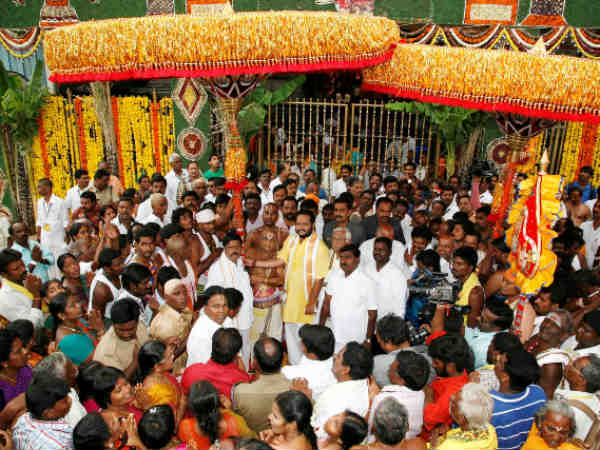 Tirupati umbrellas procession begins on Sep 21