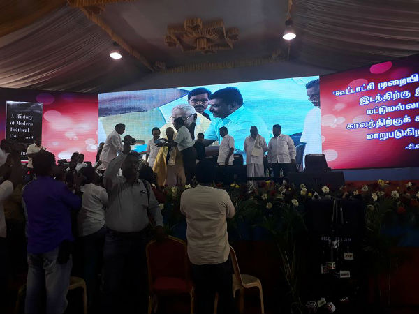 VCK opposes Presidential system in India 