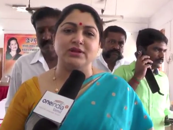 குஷ்பு அட்டையை புதுப்பிக்கவில்லை 