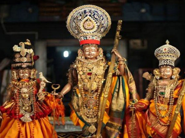 ஸ்ரீ ராமருக்கு வரவேற்பு 