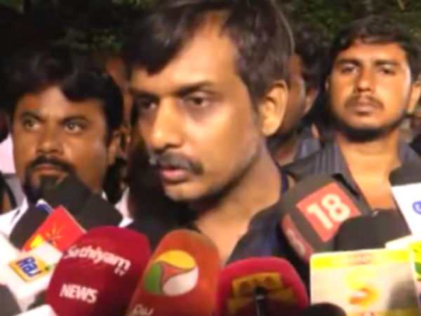 போராட்டக்காரர்கள் மீது குண்டர்சட்டம் 