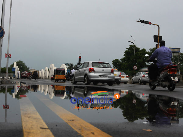 கொட்டிய கனமழை