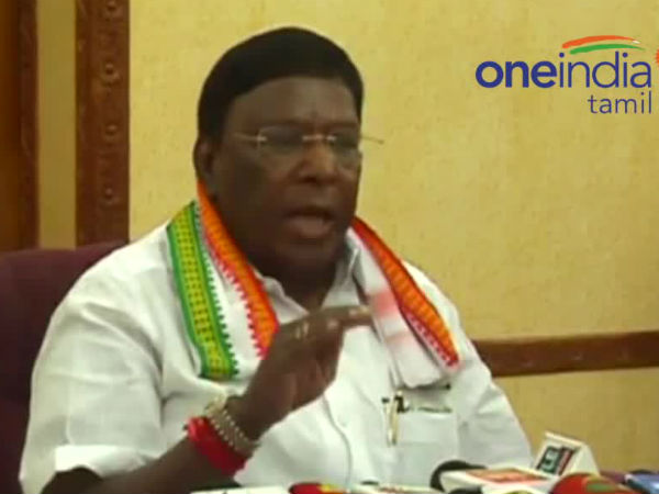 Puducherry chief minister Narayanasamy accused the NDA government for Demonetization Puducherry chief minister Narayanasamy accused the NDA government for Demonetization