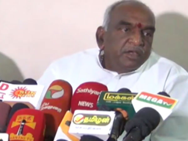 Pon.Radhakrishnan interview in Salem Pon.Radhakrishnan interview in Salem