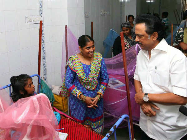 M.K.Stalin accuses government makes state as a Dengue state