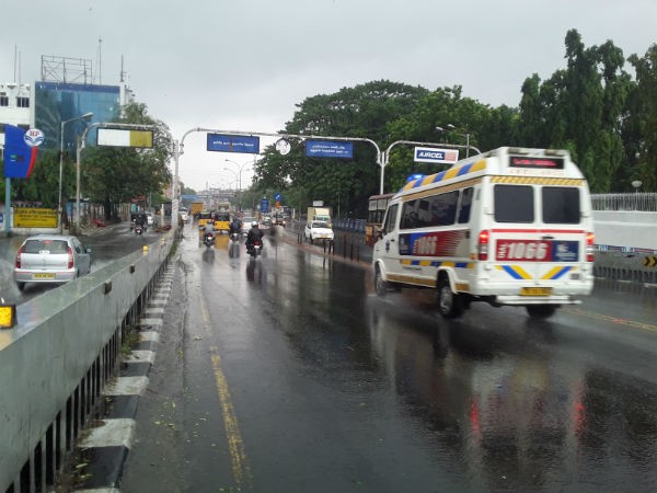 சென்னையில் மழை குறைந்தது