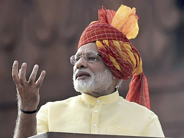 டிவி மூலம் அறிவித்த மோடி