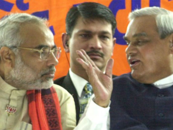 வாஜ்பாய் - மோடி