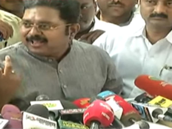 தினகரன் உதறல்