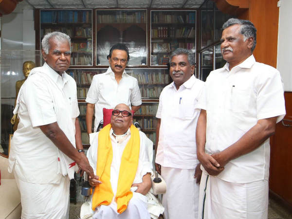 கருணாநிதியை சந்திப்பு 
