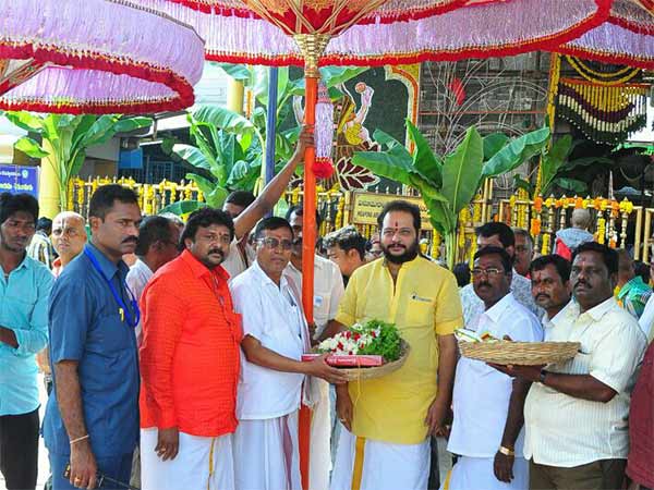 பத்மாவதி தாயார் வீதி உலா பத்மாவதி தாயார் வீதி உலா