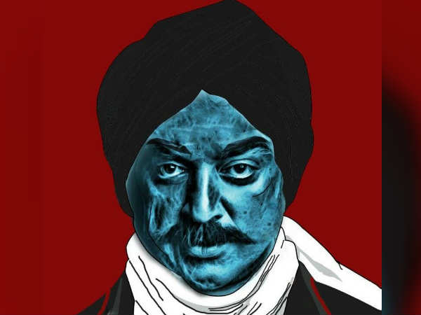  பாரதியாக மாறிய கமல் 