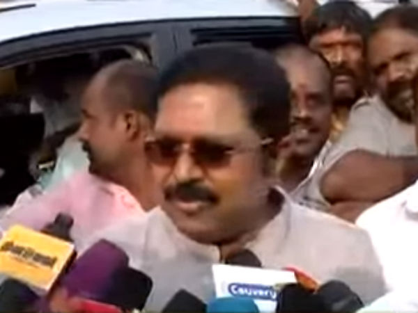 டிடிவி தினகரன் குற்றச்சாட்டு 