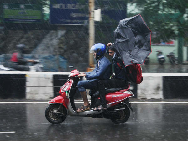 சென்னையில் மிதமான மழை 