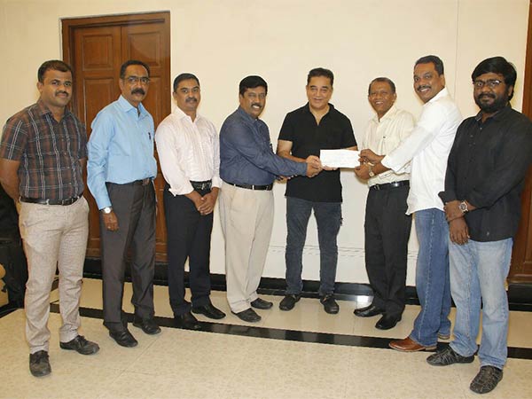 Actor Kamal Hassan gave Rs. 20 Lakhs to Harward university's Tamil Chair 