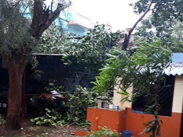 Kanyakumari facing heavy rain and wind Collector asked people not to come out of the home Kanyakumari facing heavy rain and wind Collector asked people not to come out of the home