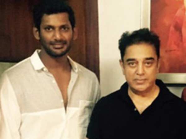 விஷாலுக்கு கமல் ஆதரவு விஷாலுக்கு கமல் ஆதரவு