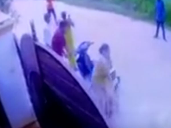 திமுக பிரமுகர் வீட்டில் குண்டு வீச்சு