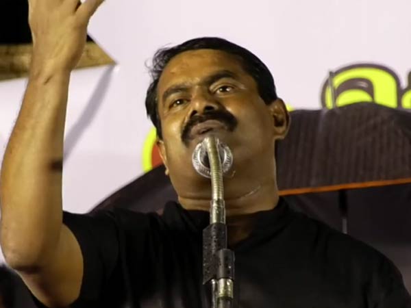 திருமாவளவனுக்கு சீமான் ஆதரவு திருமாவளவனுக்கு சீமான் ஆதரவு