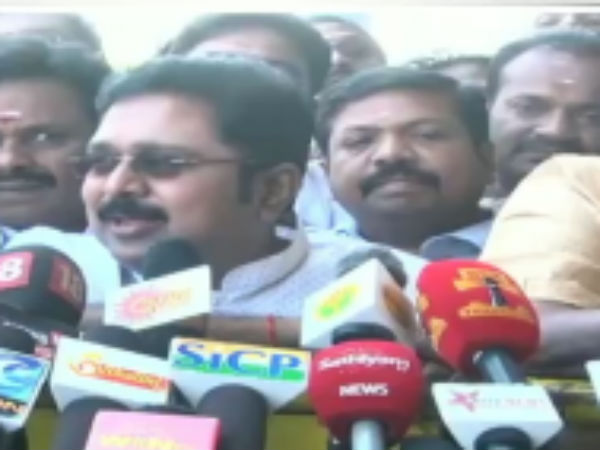 முன்னிலை வகிக்கும் தினகரன் 