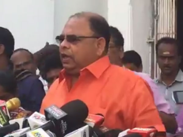 வெற்றிவேல் வெளியிட்ட வீடியோ 