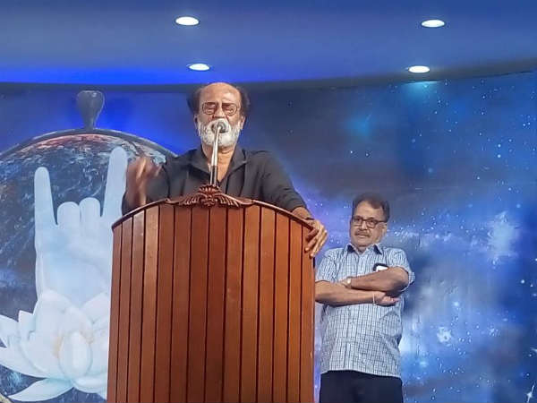 ரஜினியின் பேச்சு 